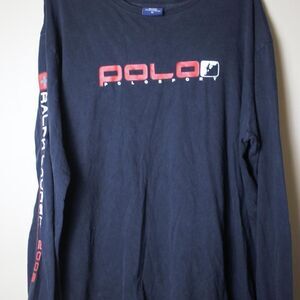 polo sport black long sleeve